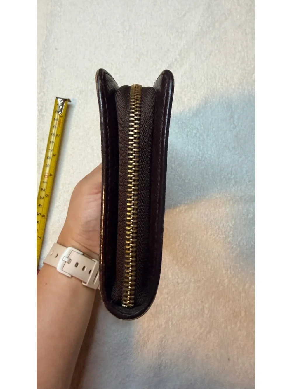 Louis Vuitton Damier Ebene Zippy Wallet - CA0012